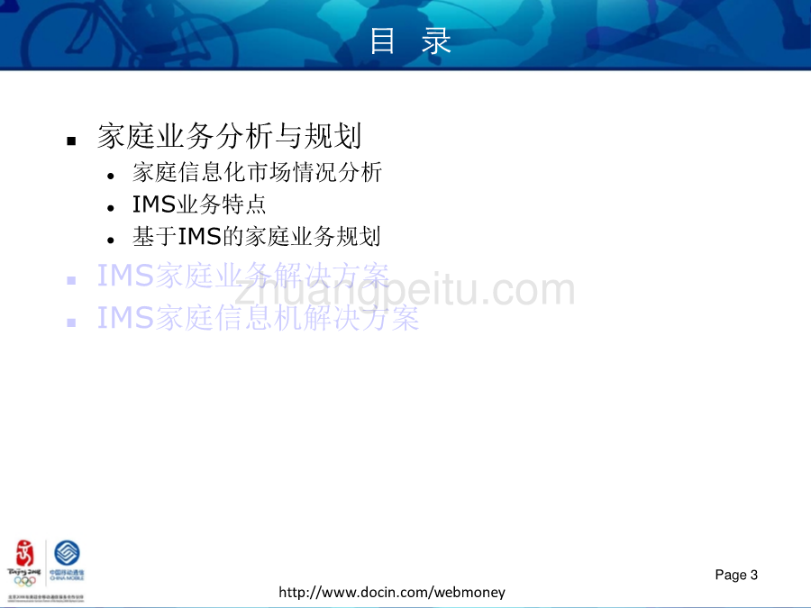 基于IMS的家庭业务解决方案--某省移动_第3页