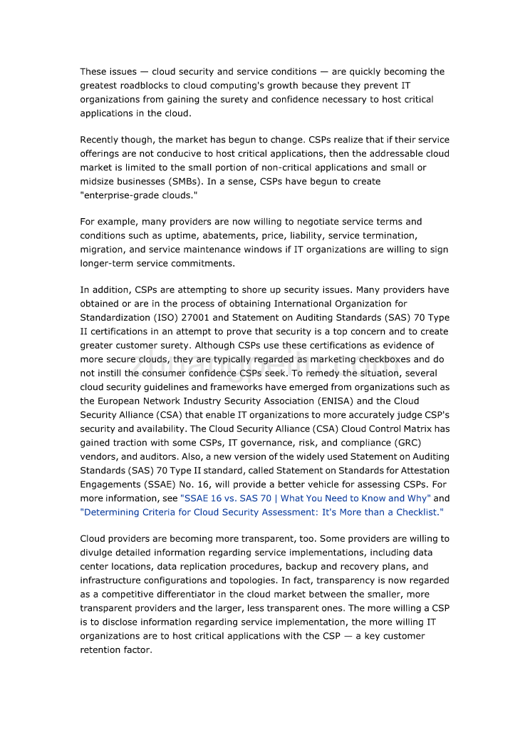 机械专业外文文献翻译-外文翻译--Cloud Security, Risk Management, and Enterprise-Grade Public Cloud Services_第3页