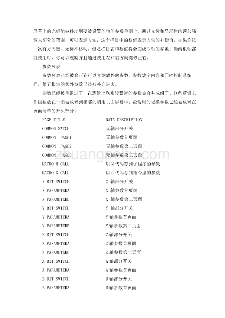 数控专业外文文献翻译-外文翻译--VF系列机床操作手册_第3页