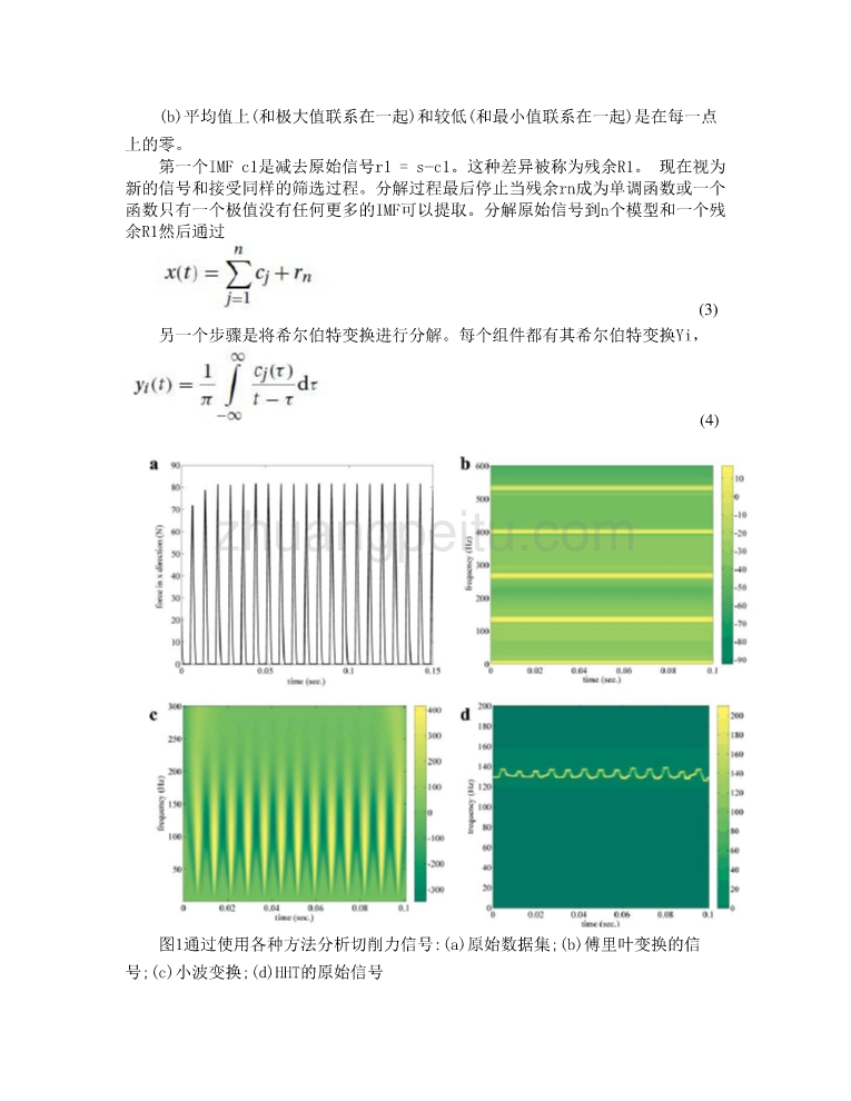 机械专业外文文献翻译-外文翻译--使用一种新的光谱分析方法对刀具进行故障检测  中文版【优秀】_第3页