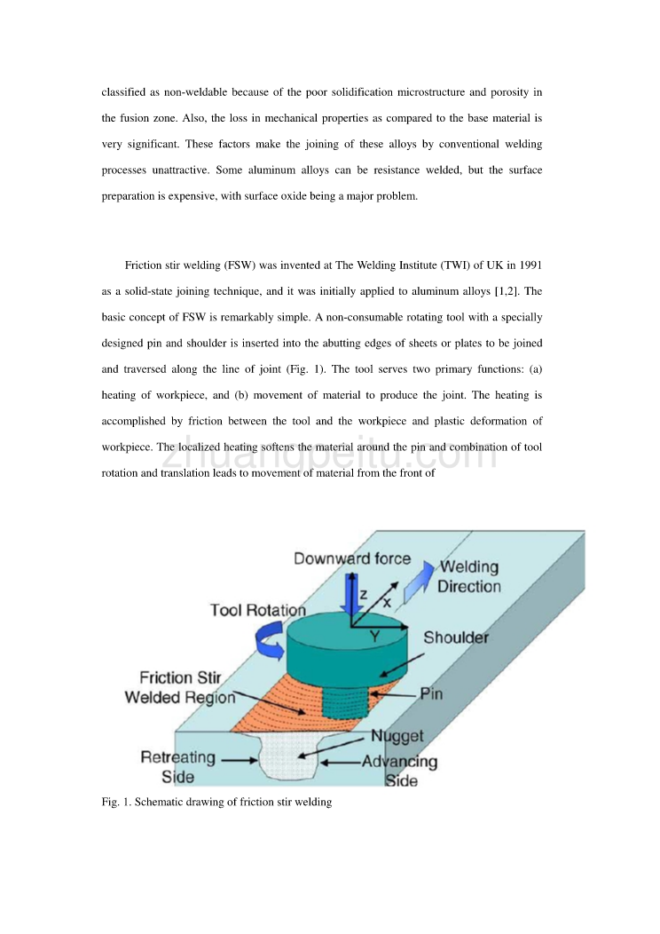 机械专业外文文献翻译-外文翻译--摩擦搅拌焊接技术及其发展过程_第3页