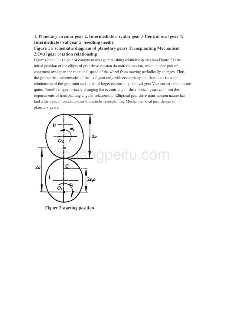 机械专业外文文献翻译-外文翻译--正齿行星轮分插机构椭圆齿轮的计算机辅助设计_第3页