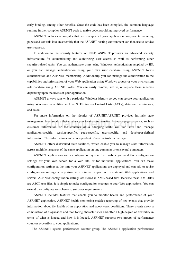 计算机专业外文文献翻译-外文翻译--ASP.NET技术和VB语言_第2页