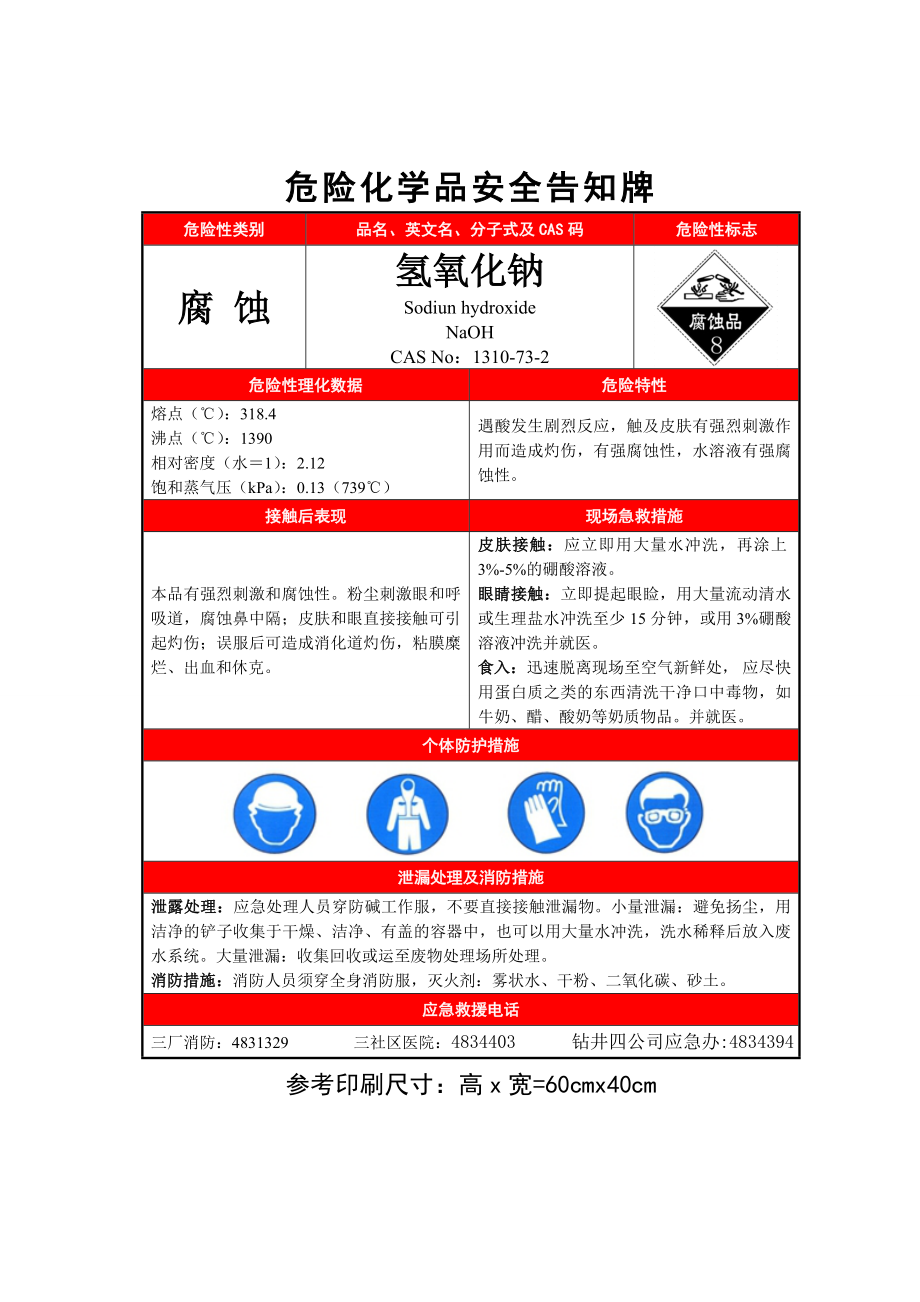 危險化學(xué)品安全告知牌(氫氧化鈉).doc_第1頁