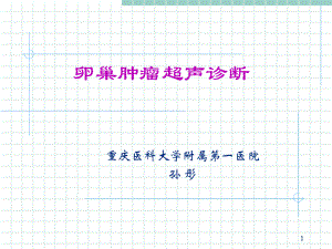 卵巢腫瘤超聲診斷.ppt