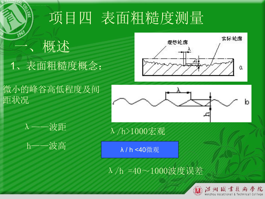 表面粗糙度測量_第1頁