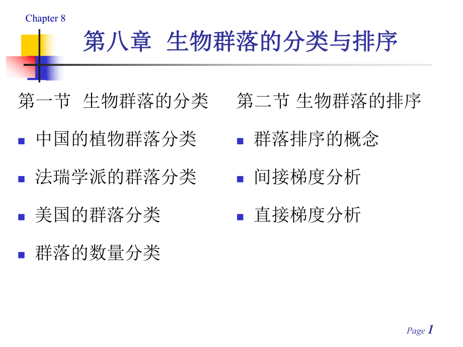 生物群落的分類與排序.ppt_第1頁