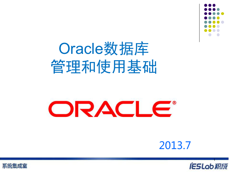 oracle數(shù)據(jù)庫(kù)管理和使用基礎(chǔ).ppt_第1頁(yè)