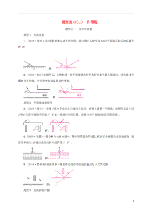 （云南專版）2019屆中考物理 題型復(fù)習(xí)（三）作圖題.doc