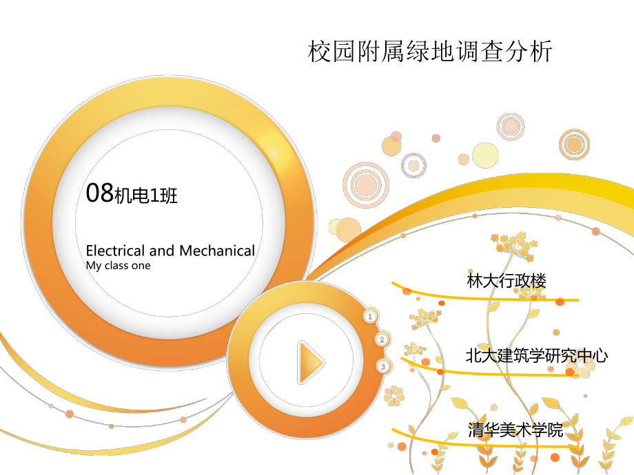 校園附屬綠地調(diào)查分析報告PPT.pptx_第1頁