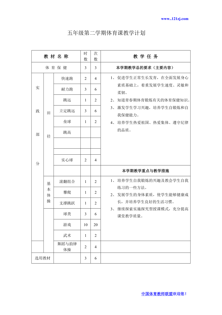 小学五年级体育教案上册全集].doc_第1页