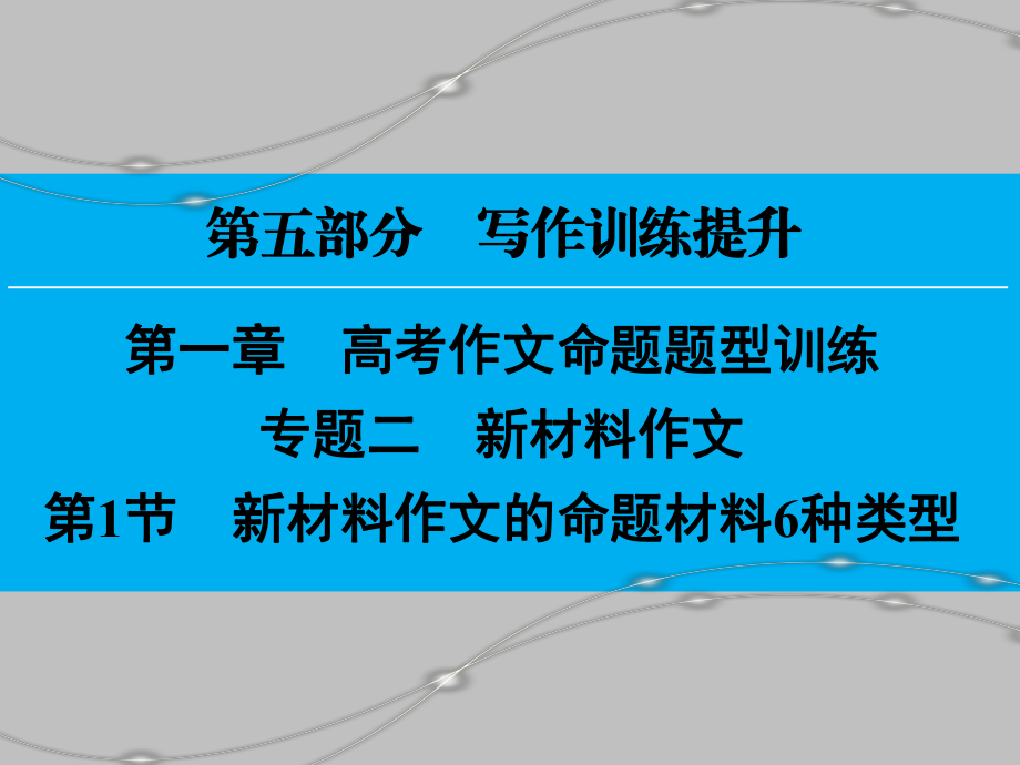 新材料作文的命題材料6種類型.ppt_第1頁