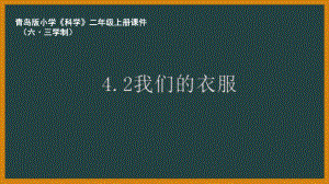 六三制青島版二年級科學(xué)上冊13《我們的衣服》教學(xué)課件