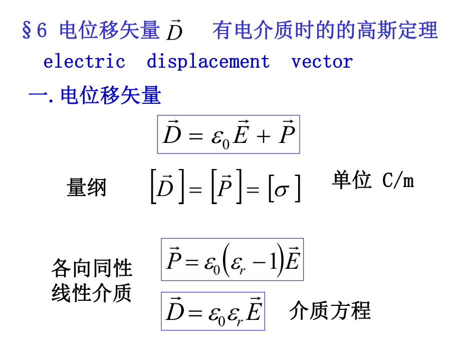 大學(xué)物理教學(xué)課件：第三篇7 靜電場(能量〕_第1頁