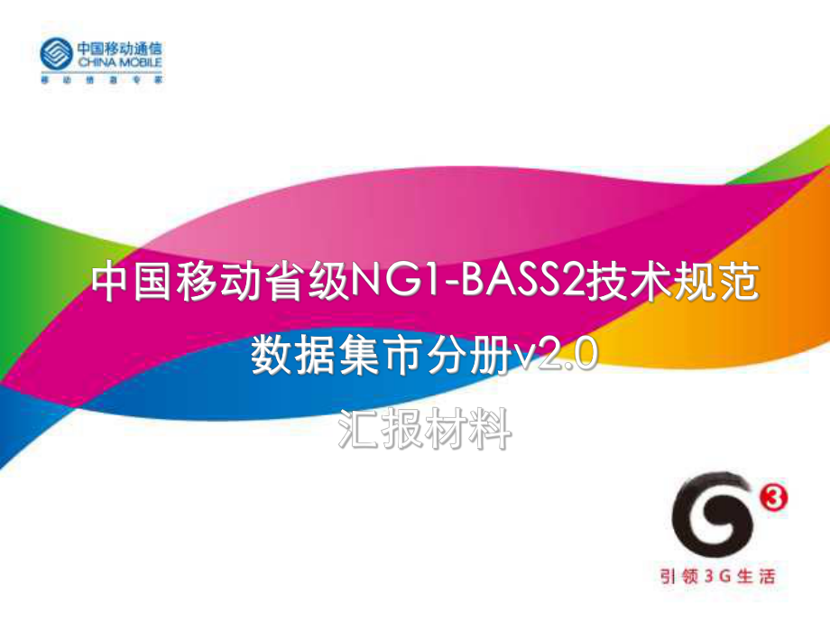 中國移動省級NG1-BASS技術(shù)規(guī)范數(shù)據(jù)集市_第1頁