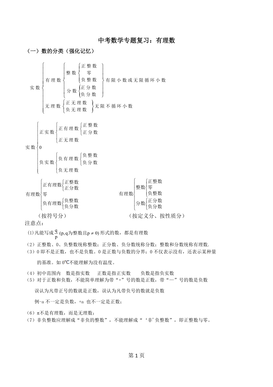 有理數(shù)知識(shí)點(diǎn)典型例題習(xí)題.doc_第1頁(yè)