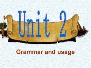 高中英语 Unit 2《The Environment》Grammar and usage课件5 牛津译林版必修5