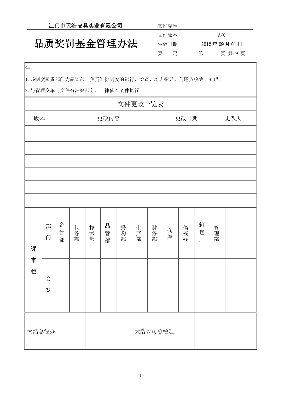 品質(zhì)獎罰基金管理辦法2.doc_第1頁