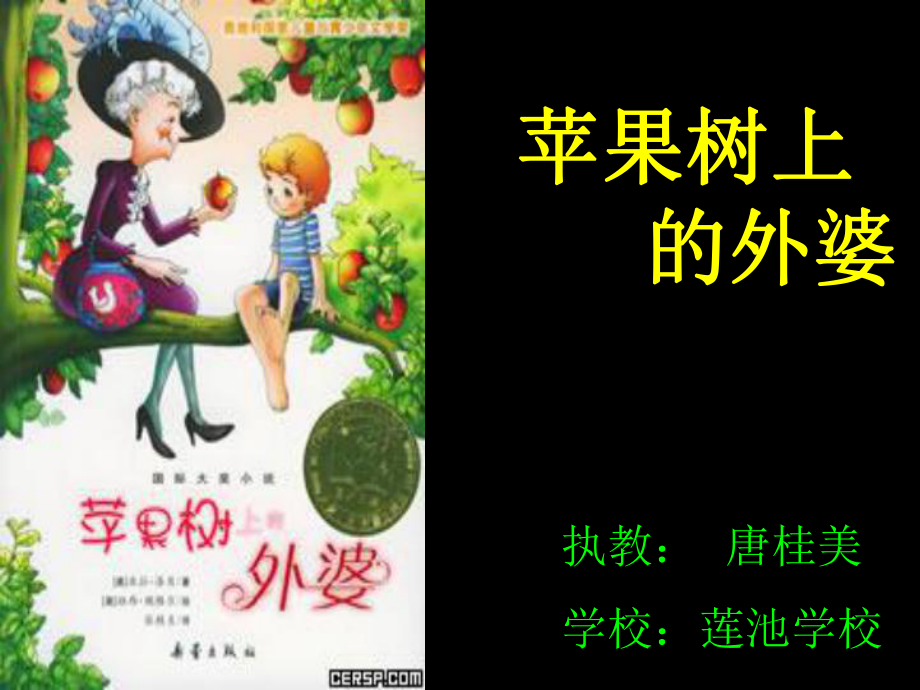 《苹果树上的外婆》.ppt_第1页