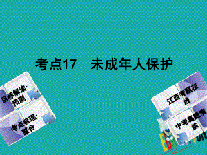 政治方案 第二單元 法律與秩序 17 未成年人保護(hù)教材梳理