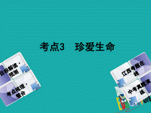 政治方案 第一單元 心理與品德 3 珍愛生命教材梳理