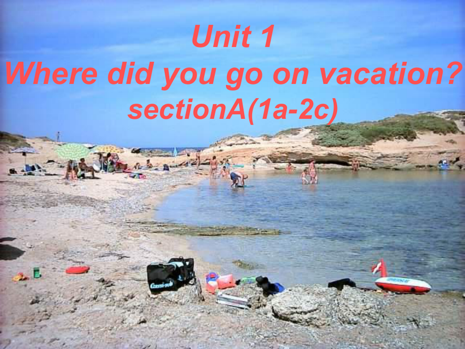 八年级英语上册unit1 where did you go on vacation1a-2c公开课件_第1页