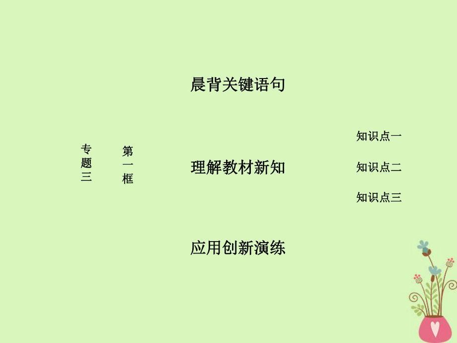 政治 三 聯(lián)邦制、兩黨制、三權(quán)分立：以美國為例 第一框 美國的聯(lián)邦制 新人教版選修3_第1頁