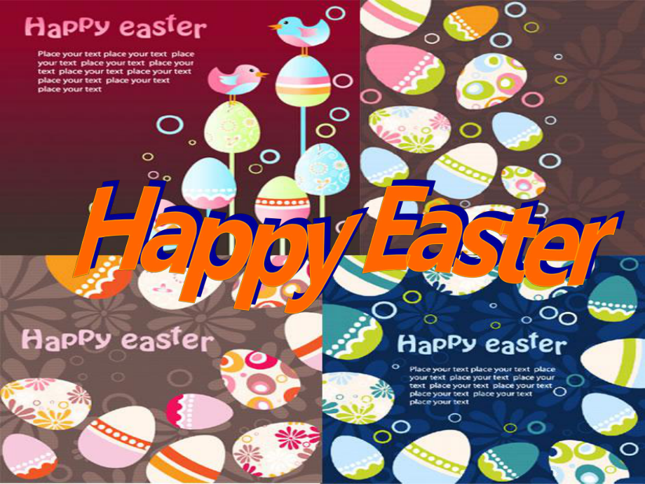 HappyEaster英文PPT_第1頁(yè)