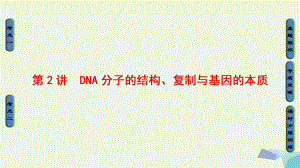 高三生物一輪復(fù)習(xí) 第單元 第講 DNA分子的結(jié)構(gòu)復(fù)制與基因的本質(zhì)課件 新人教版必修