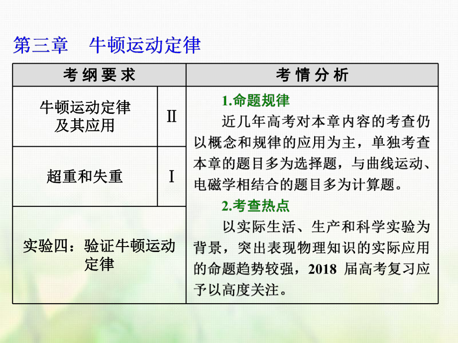 物理總第三章 牛頓運(yùn)動(dòng)定律 第14課時(shí) 牛頓第一定律 牛頓第三定律（雙基落實(shí)課）_第1頁