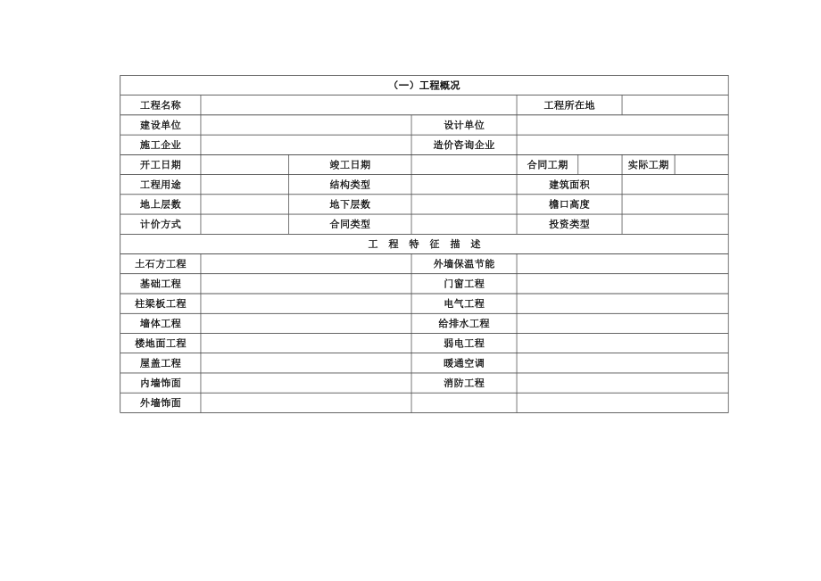 工程造價(jià)實(shí)例分析供參考表格格式.doc_第1頁(yè)