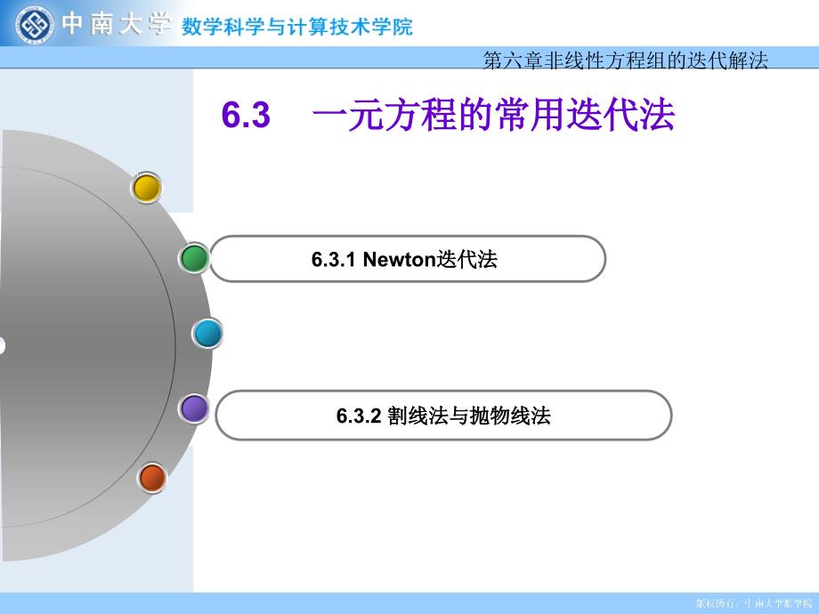 632 割线法与抛物线法(精品)_第1页