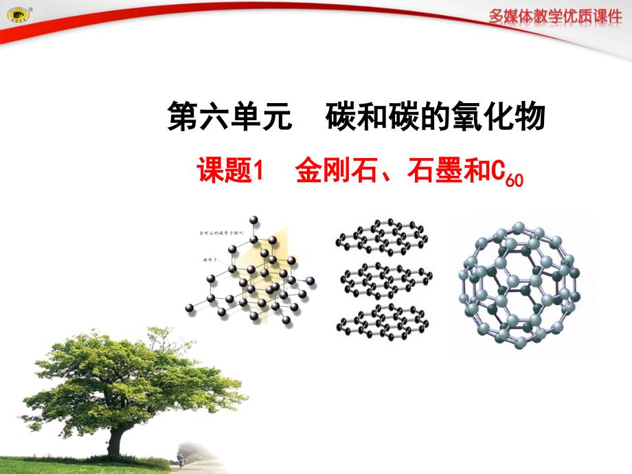 课题1金刚石、石墨和C60_第1页