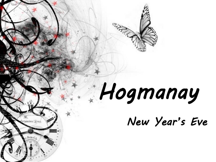 Hogmanay苏格兰传统节日_第1页