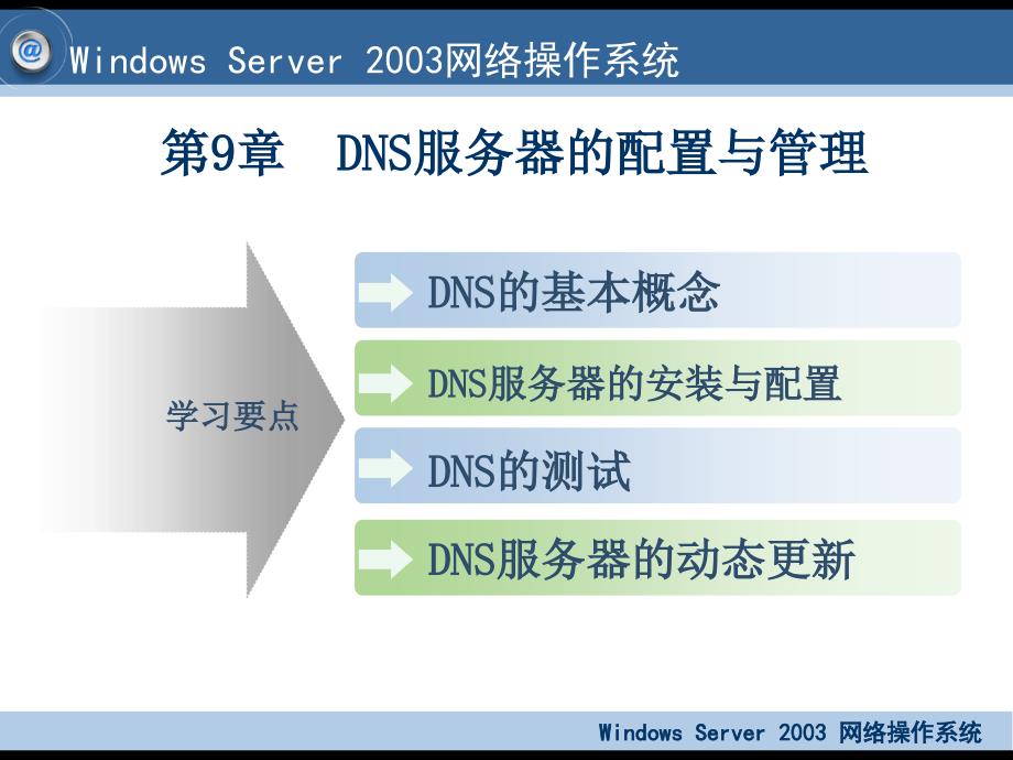 DNS服务器的配置与管理_第1页