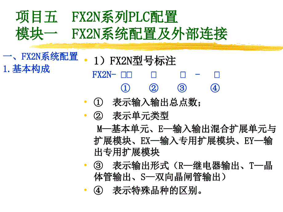 FX2N配置与外部连接_第1页