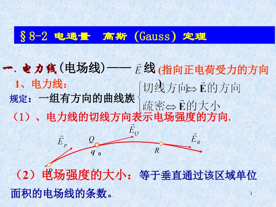 《电通量高斯定理》PPT课件_第1页