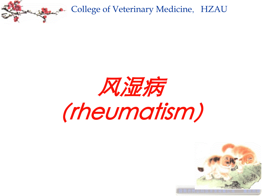 风湿病(rheumatism)培训ppt课件_第1页