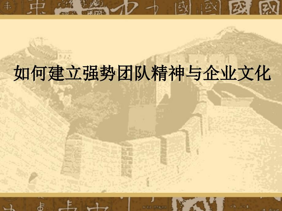 如何建立强势团队精神与企业文化(PPT 45页)2_第1页