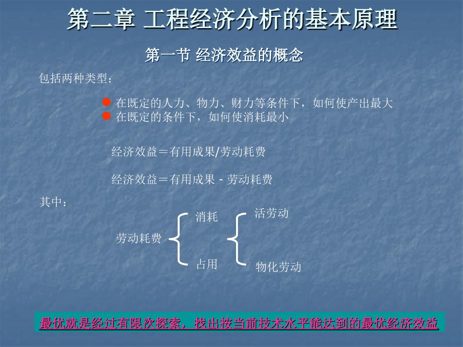 第二章工程经济分析的基本原理ppt课件_第1页