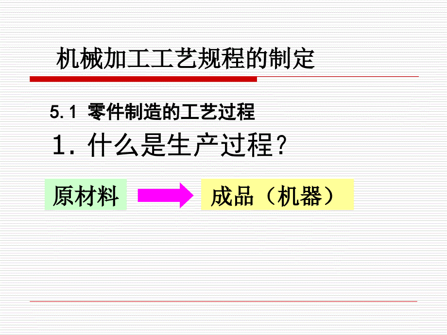 机械加工工艺规程的制定_第1页