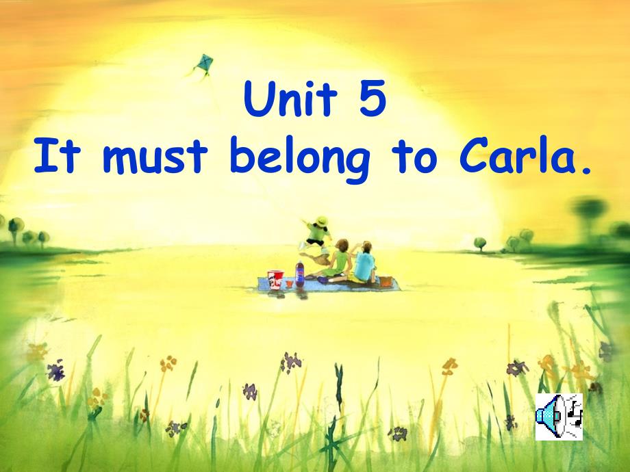 Unit 5it must belong to Carla._第1页