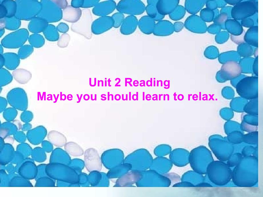 Unit 2 What should Ido 课件Reading_第1页