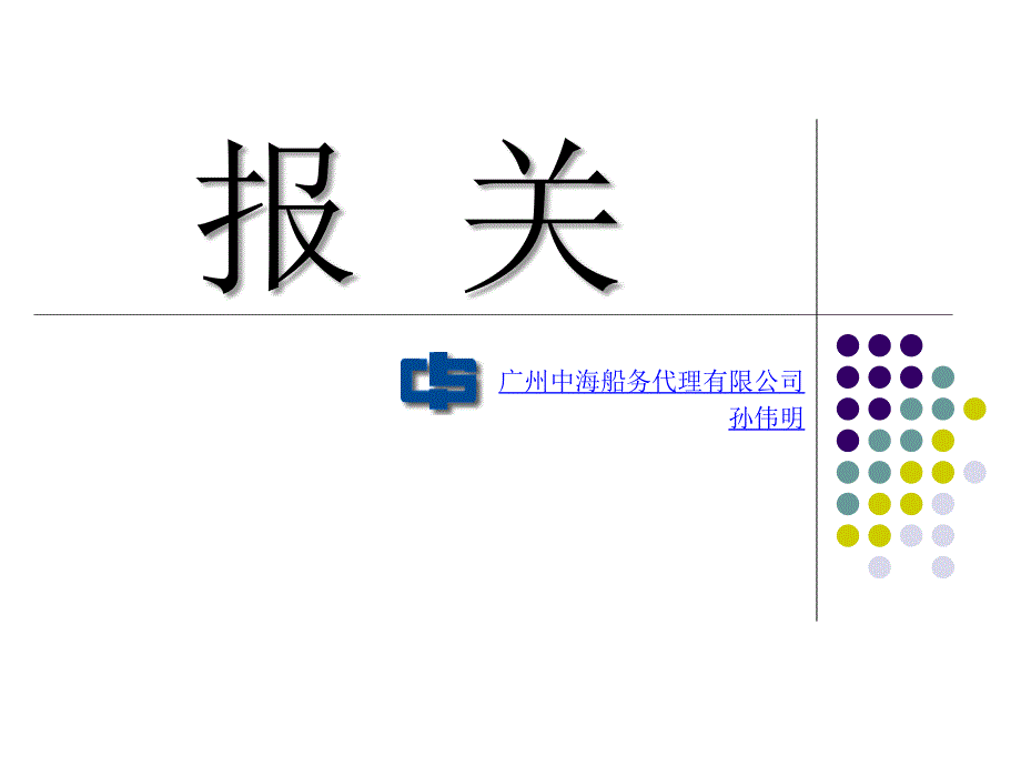 报关业务资料(精品)_第1页