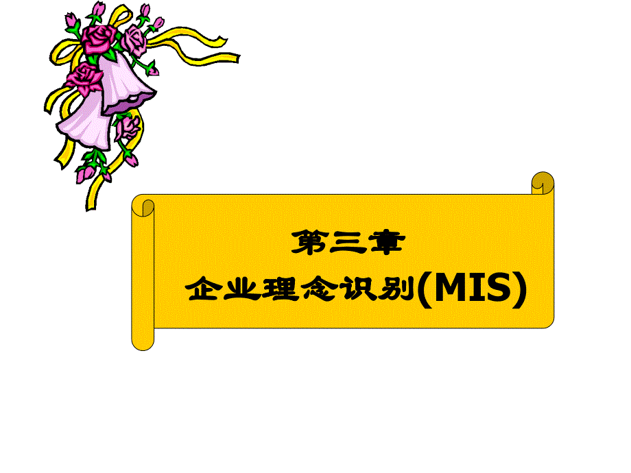 CI战略第三章企业理念识别(MIS)_第1页