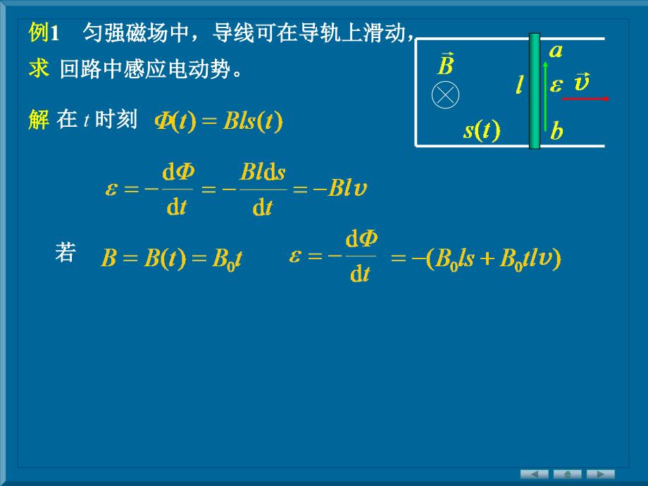 电磁感应与电磁场例题_第1页