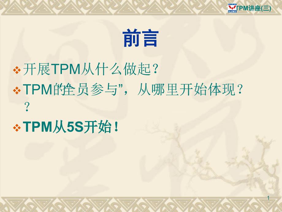 3-TPM与5S_第1页