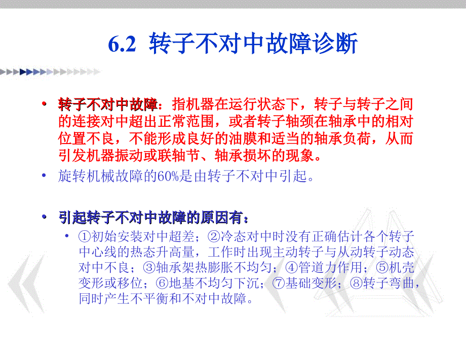 旋转机械故障诊断不对中_第1页