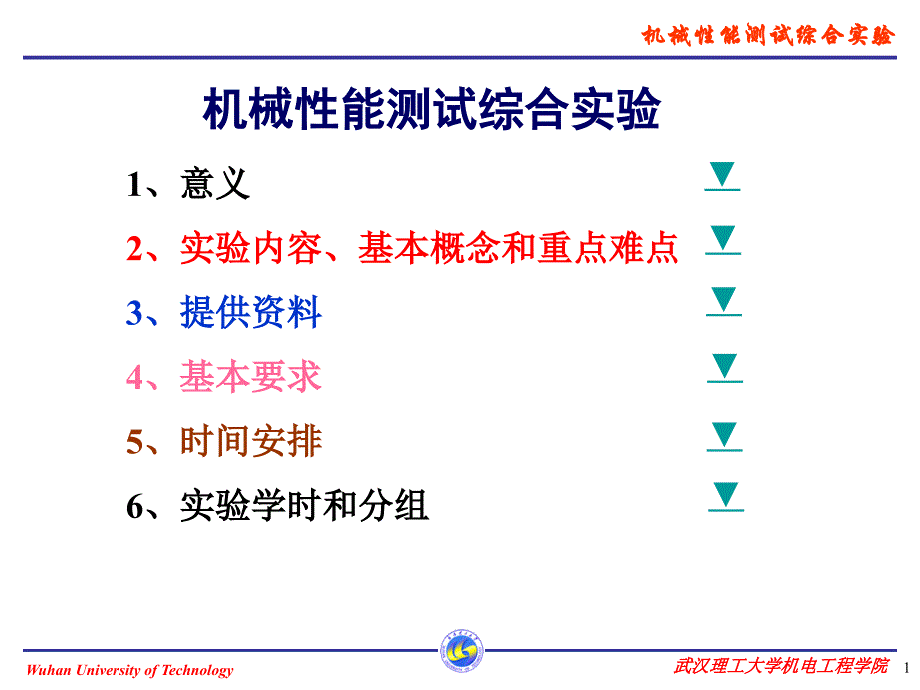 机械性能测试综合实验_第1页