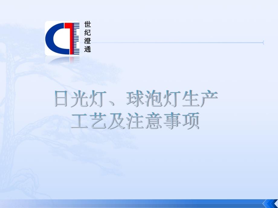 日光灯、球泡灯生产工艺及注意事项_第1页